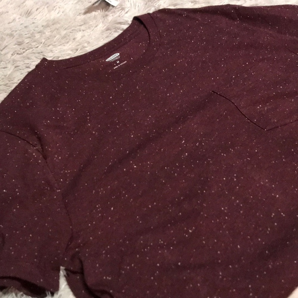 Splattered Cotton Tee